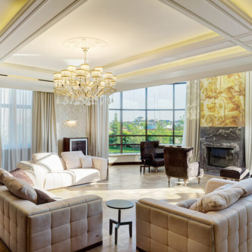 Photo of a high net worth living room - M&N Insurance